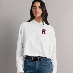 Rag & Bone Principal Cropped Hoodie